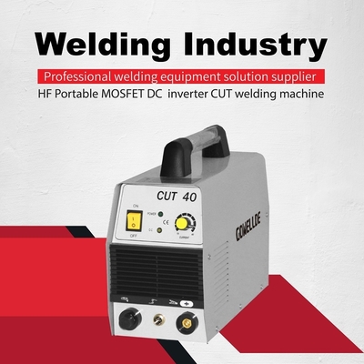 Alloy Metal  Portable Plasma Cutter 4.9 KVA Cutting Machine GOWELLDE